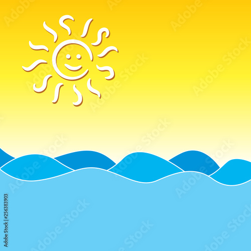 Sun and water