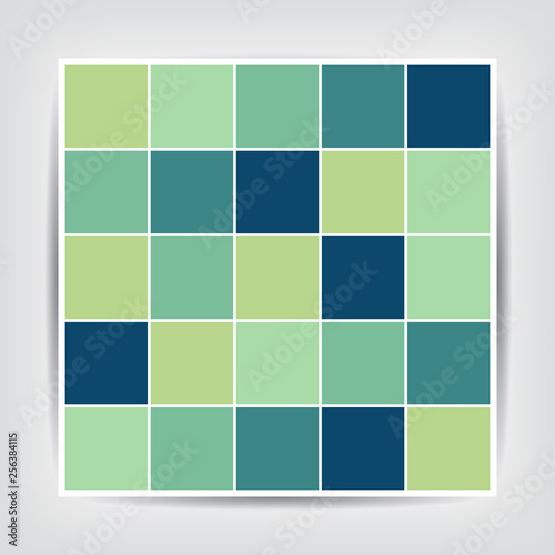 Seamless blocks structure. Vector background.