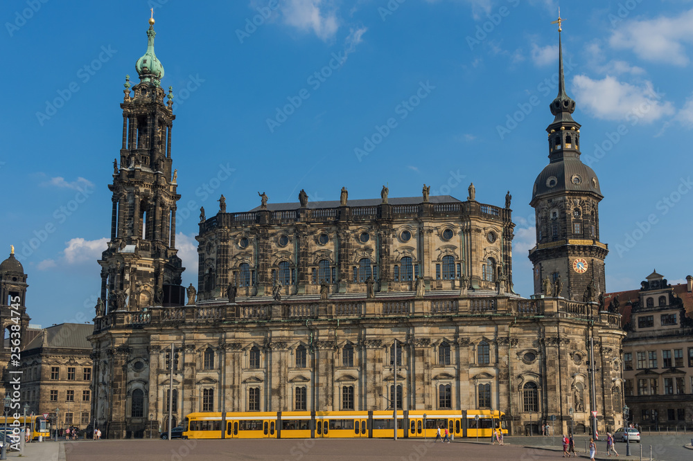 Dresden, Germany - one of the most heavily bombed cities during World War Two, Dresden has be completely rebuilt after 1945, and its Old Town is now a Unesco World Heritage site