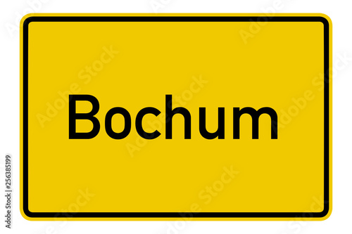 Bochum Ortsschild