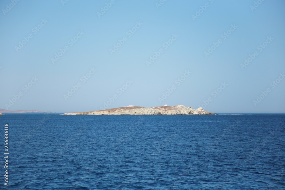 mediterranean sea and blue sky
