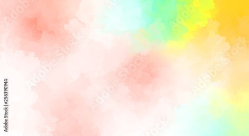 Brushed Painted Abstract Background. Brush stroked painting. Strokes of paint. 2D Illustration.