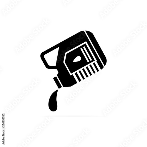 engine oil icon.Vector concept illustration for design.