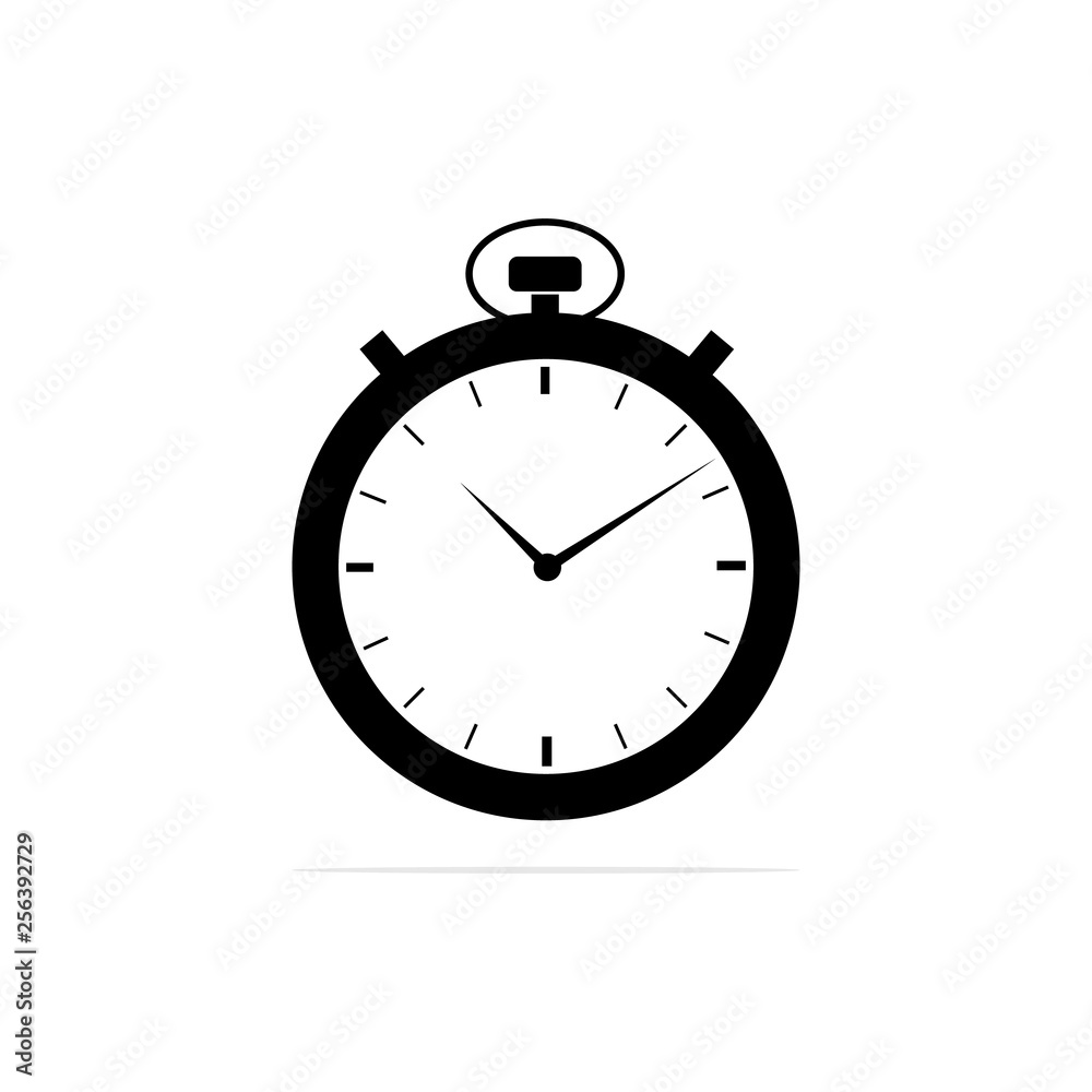 Stopwatch icon.Vector concept illustration for design. Stopwatch icon.Vector concept illustration for design.