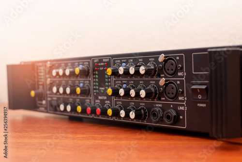 amplifier music audio studio