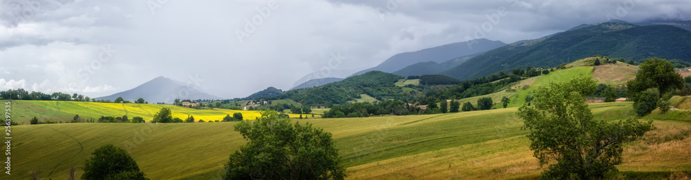 landscape scenery Marche Italy