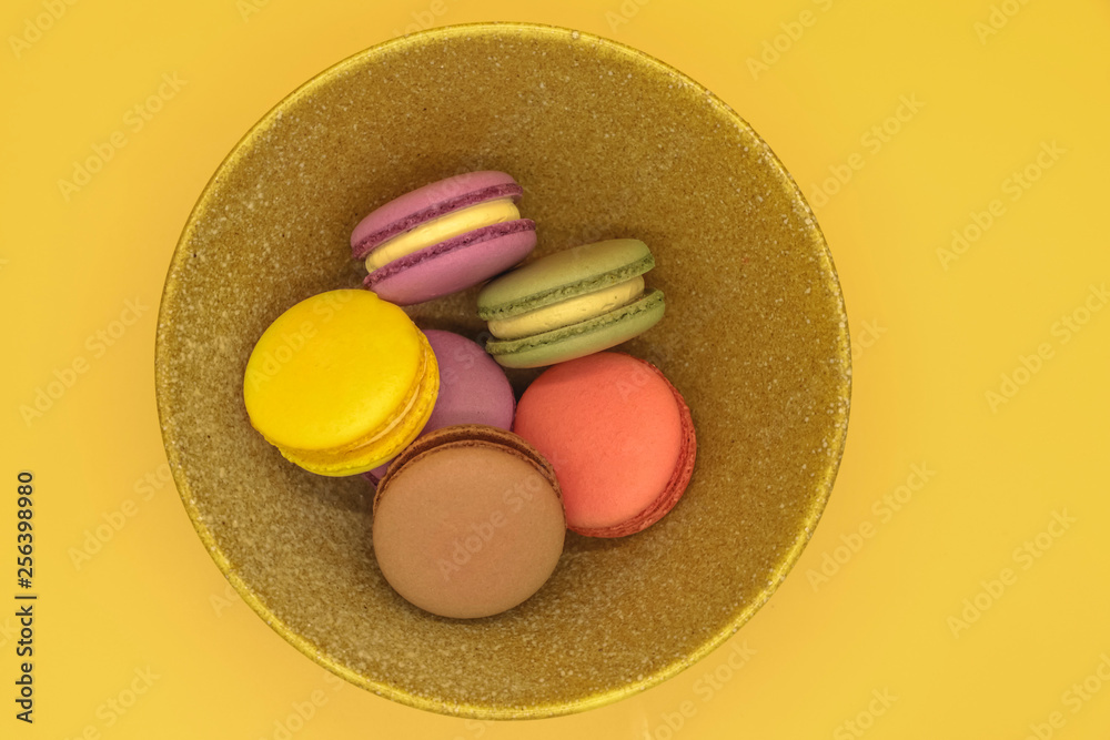 Obraz premium Sweet french macaroons