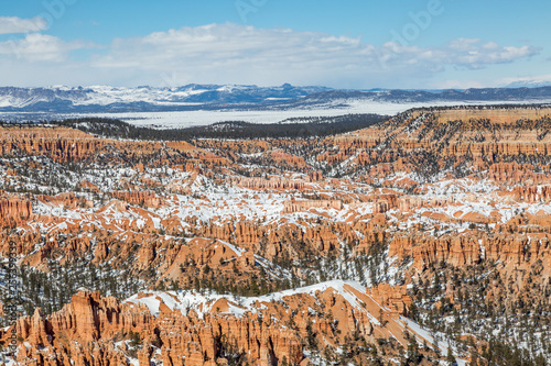 Looking out over Bryce Canyon in Utah, from Bryce Point