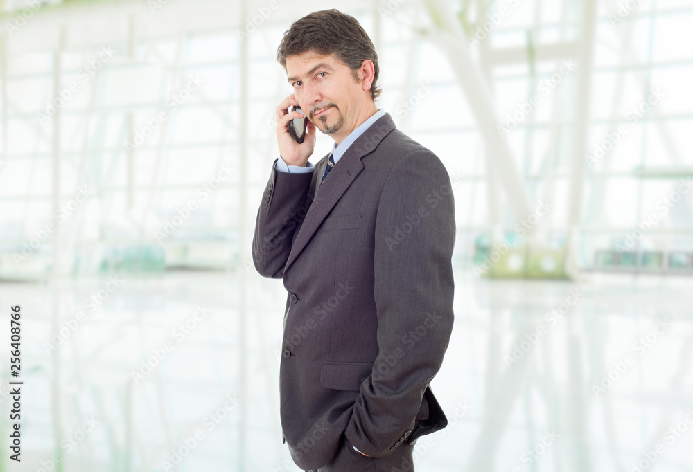 on the phone on the phone