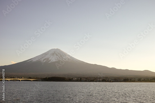 The Majestic Mt. Fuji taken during the Winter