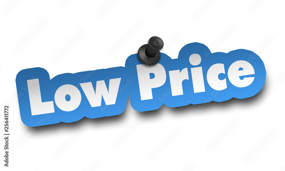 low price concept 3d illustration isolated low price concept 3d illustration isolated