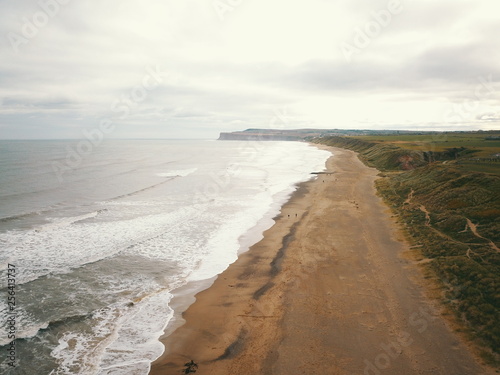 Obraz na płótnie The north east coast near Marske w salonie