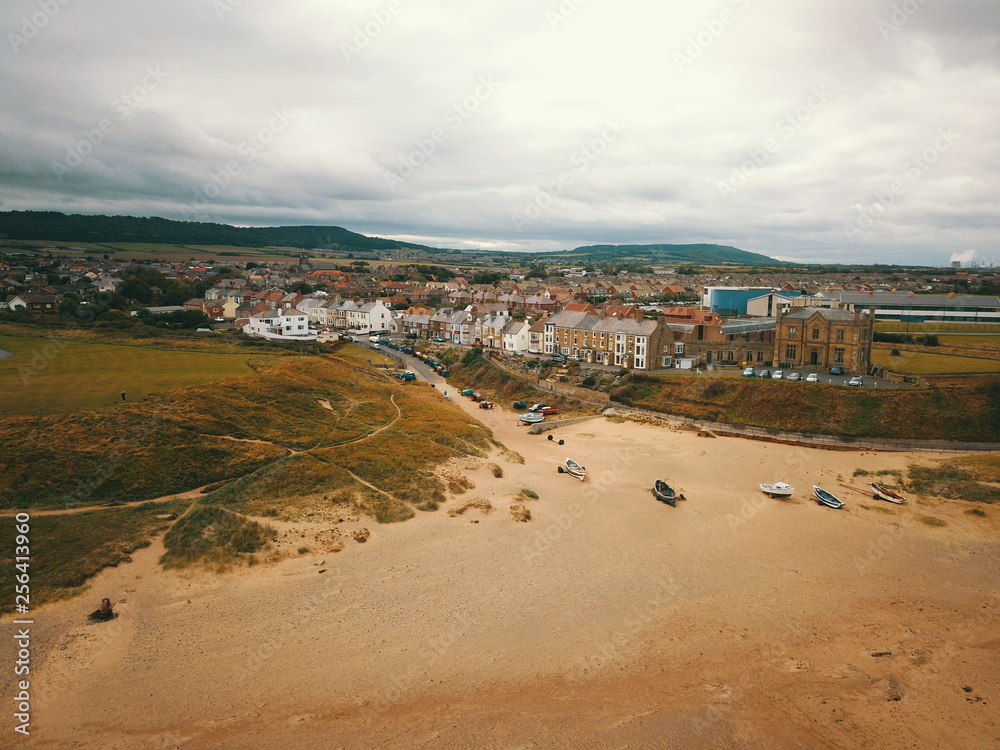 The North East Costal Town of marske near redcar, Teesside