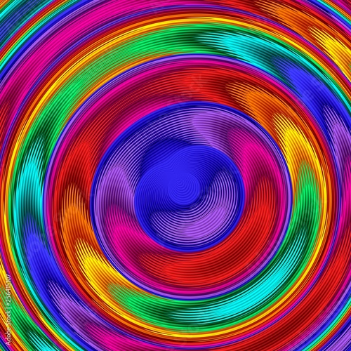 Bright colorful abstract li...