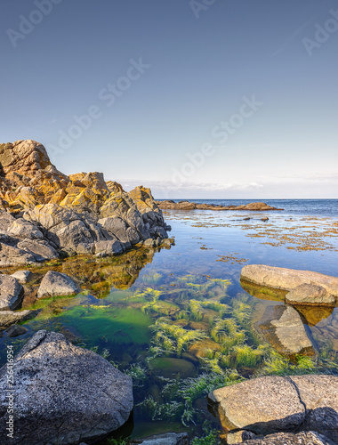 Rocky coastline of Bornholm