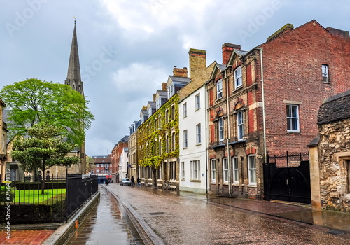 Streets of Oxford town, UK