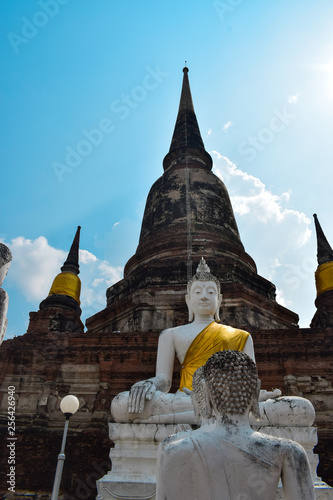 Wat Yai Chaya Mongkol , tajlandia Ayutthaya photo