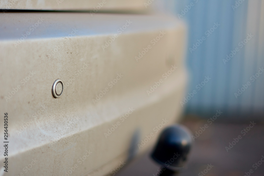 parking sensors on the car parking sensors on the car