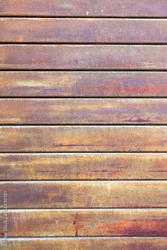 rusty metal plate background decoration