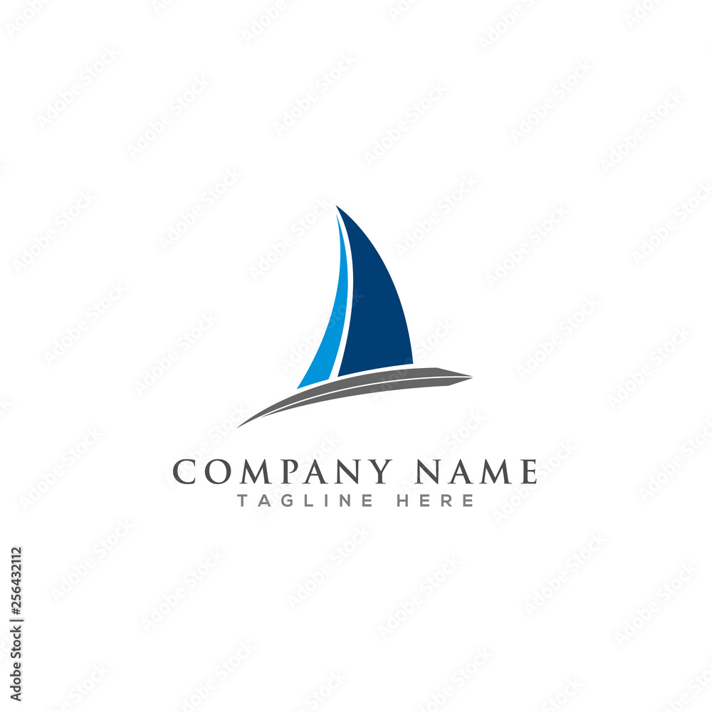 sailing logo design vector sailing logo design vector