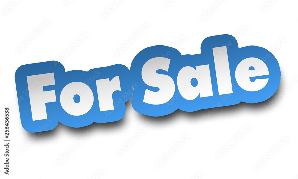 for sale concept 3d illustration isolated for sale concept 3d illustration isolated