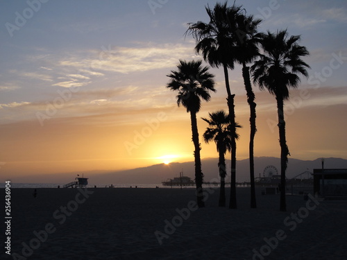Californie - coucher de soleil