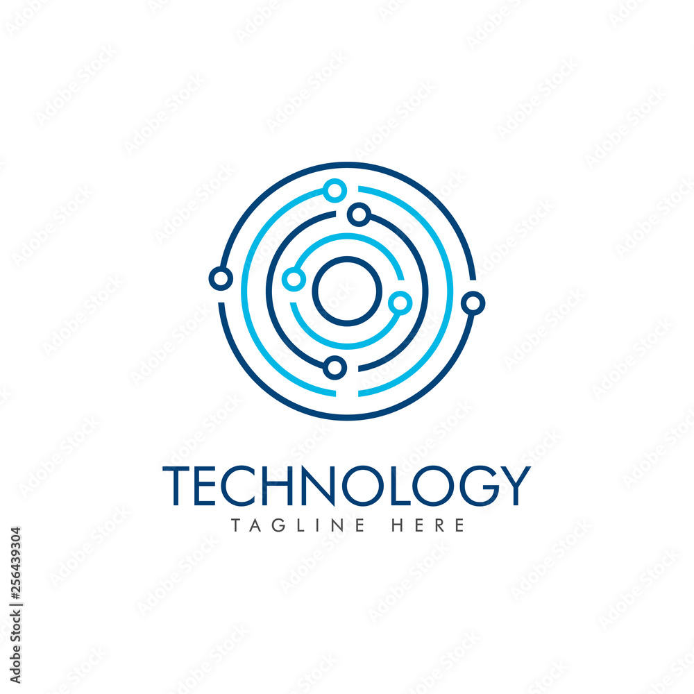 technology connection logo vector technology connection logo vector