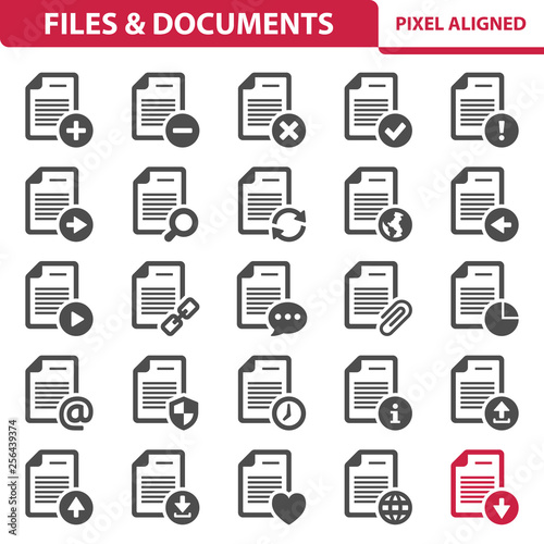 Files & Documents Icons