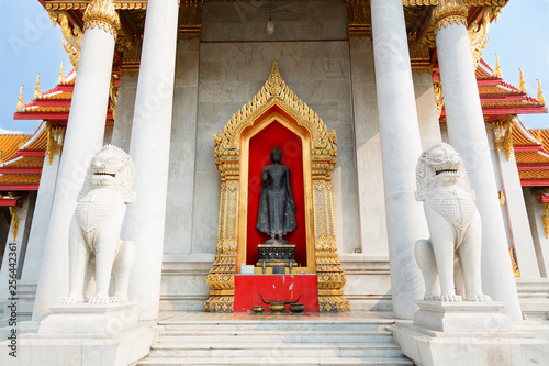 'The Marble Temple ( Wat Benchamabophit ), Bangkok, Thailand