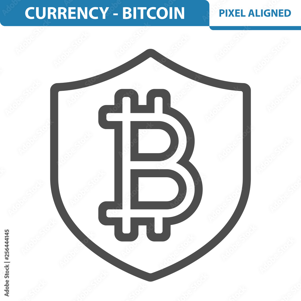 Currency - Bitcoin Icon Currency - Bitcoin Icon