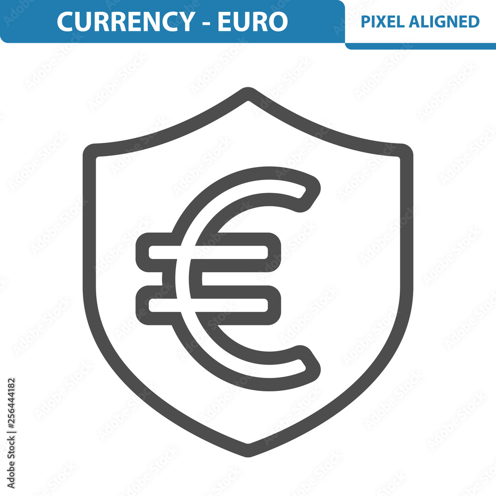 Currency - Euro Icon Currency - Euro Icon