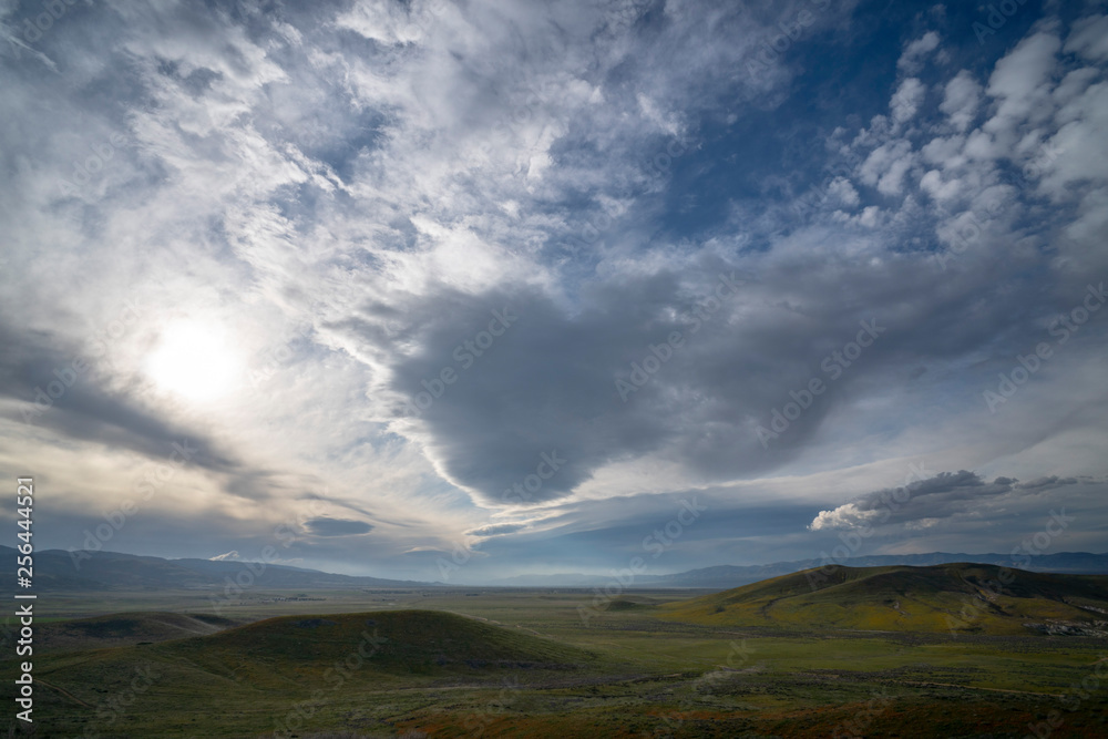 Fototapeta premium clouds over mountains