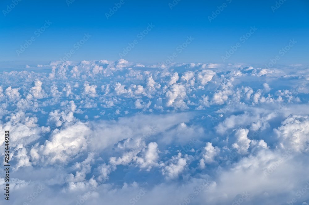 Beautiful Cloudscape Captured from an Airplane