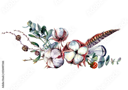 Watercolor Cotton Decor
