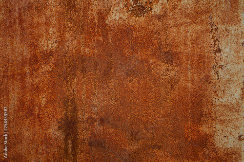 Grunge rusted metal texture, rust and oxidized metal background. Old metal iron panel.