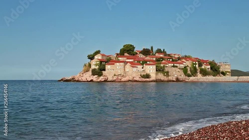 saint Stefan island in Montenegro photo