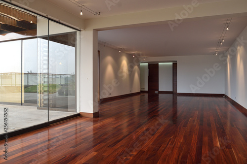 modern interior of a living room