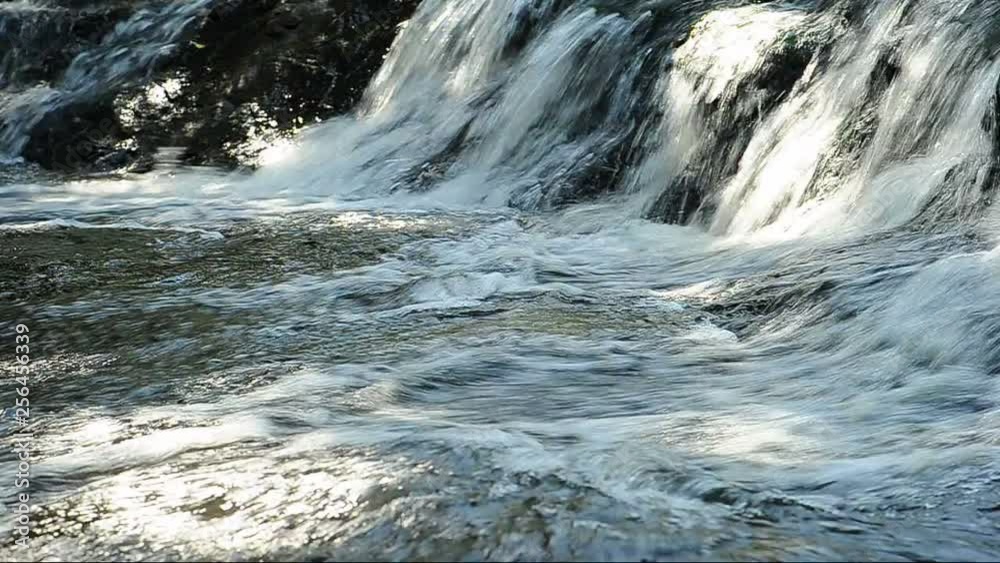 Waterfall flowing in the natural area Fertile Natural concepts and waterways Waterfall flowing in the natural area Fertile Natural concepts and waterways