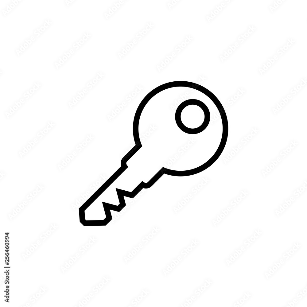Key icon vector. Key vector icon. Key symbol for web site design Key icon vector. Key vector icon. Key symbol for web site design
