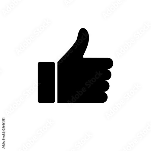 like icon vector. Thumbs up icon. social media icon. Like and dislike icon. Thumbs up and thumbs down