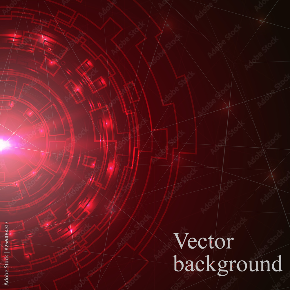 Obraz premium Abstract technology background.