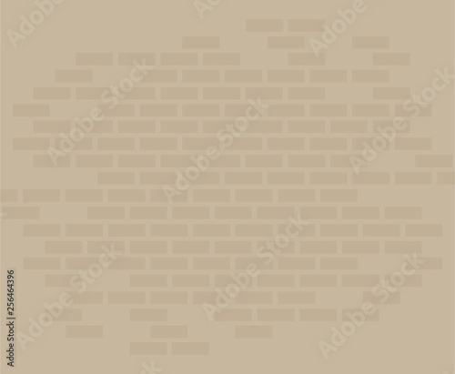 Brick wall vector flat isolated