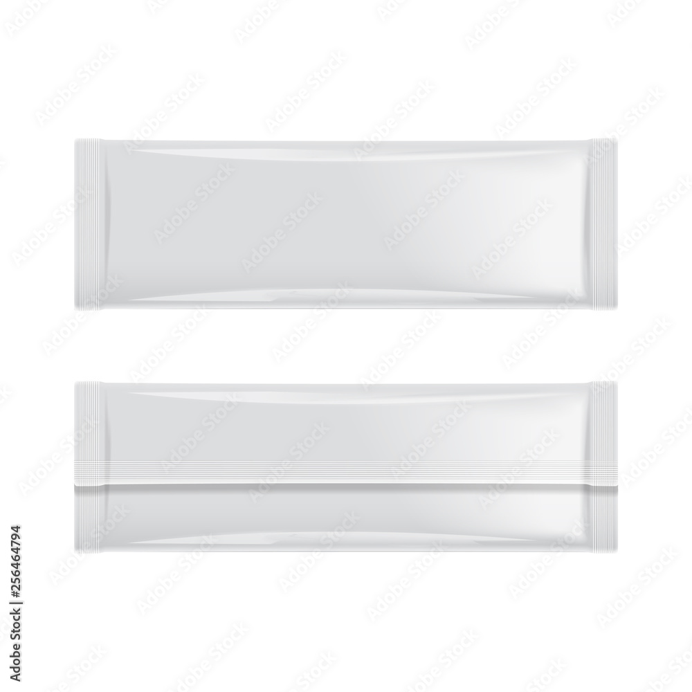 Spaghetti, capellini, pasta. White package, isolated on white background. Vector mock up illustration Spaghetti, capellini, pasta. White package, isolated on white background. Vector mock up illustration