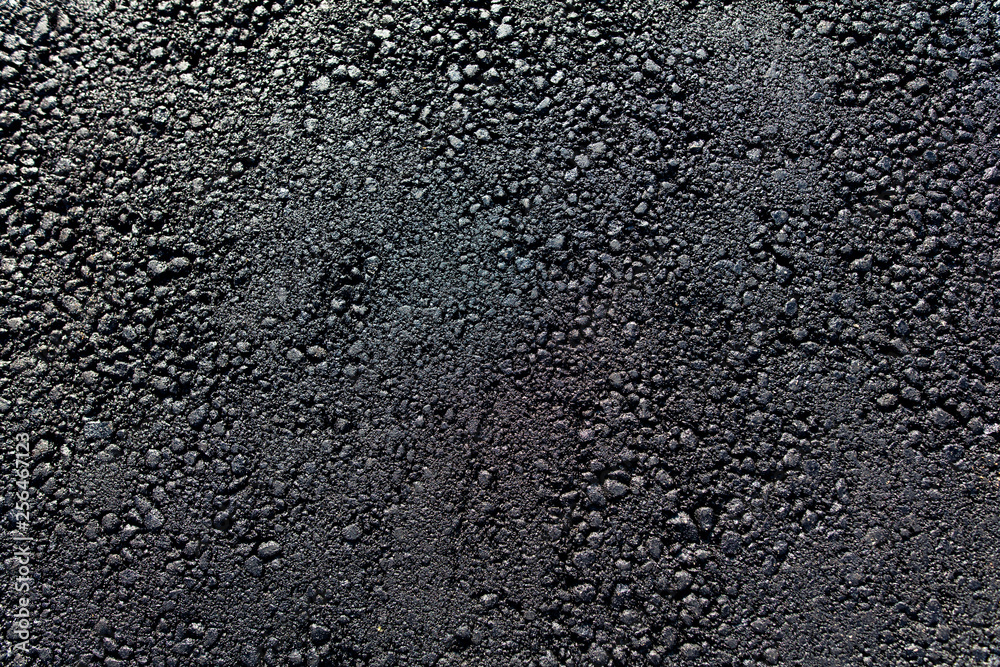 New asphalt road as background New asphalt road as background