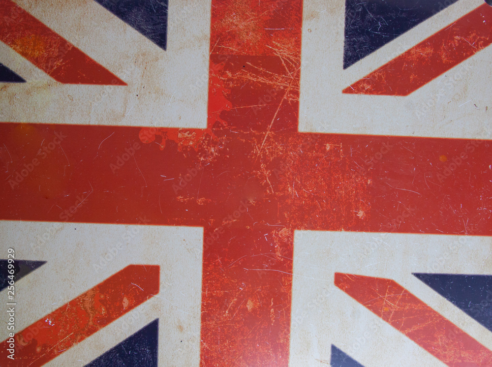 Fototapeta premium texture of the flag of england