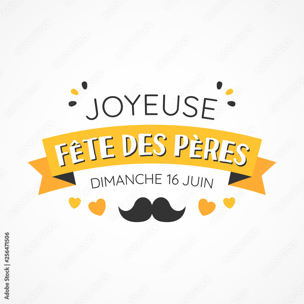 Fête des Pères 2019 - Bonne fête papa