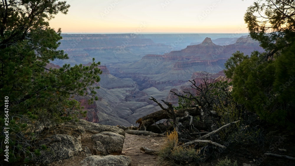 Sunset Views at the Incredible Grand Canyon in Arizona