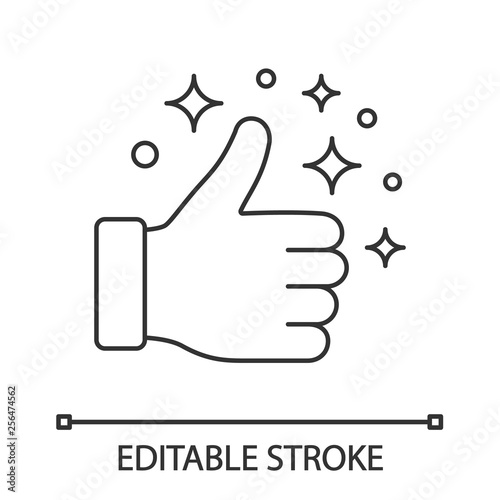 Like linear icon