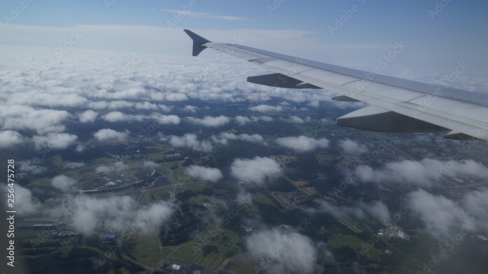 Obraz premium plane wing