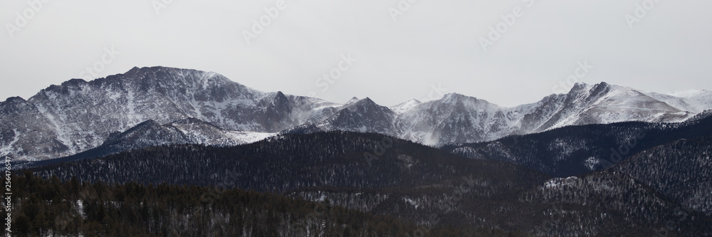 Obraz premium Panoramic Mountain View